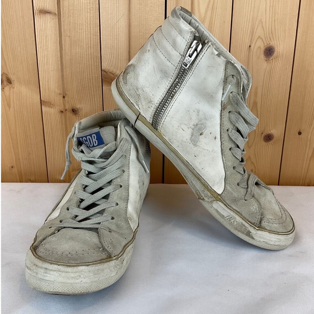 Golden Goose GGDB Slide Women's Sneakers, White - EU 38 / US 8
